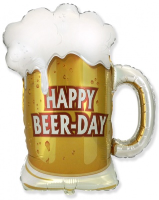 Happy Beer Day 27'' Super Shape Foil Balloon